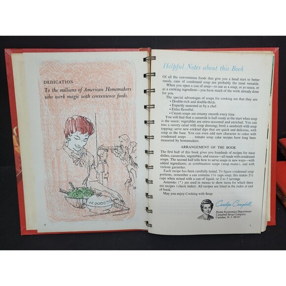 3 Copies of Cooking With Soup A Campbell's Cookbook 608 Recipes first print inc - Picture 3 of 6